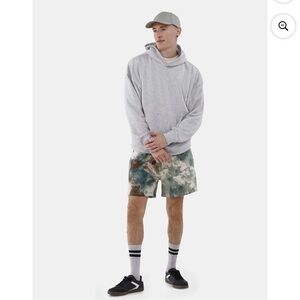 No Boundaries Oversized Gray Men's Hoodie